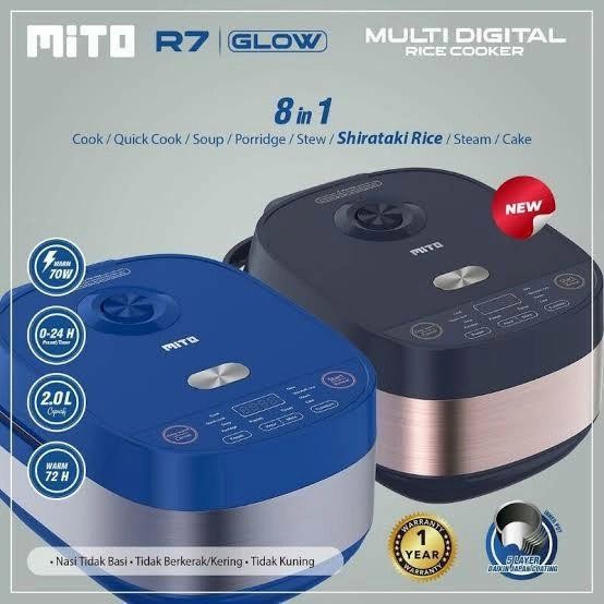 (Allthebest) MITO RICE COOKER R7 GLOW