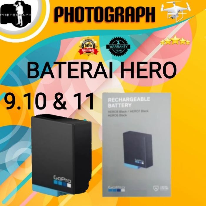 [Expret] BATERAI GoPro HERO 9 BLACK / BATTERY GOPRO HERO9 BLACK ORIGINAL