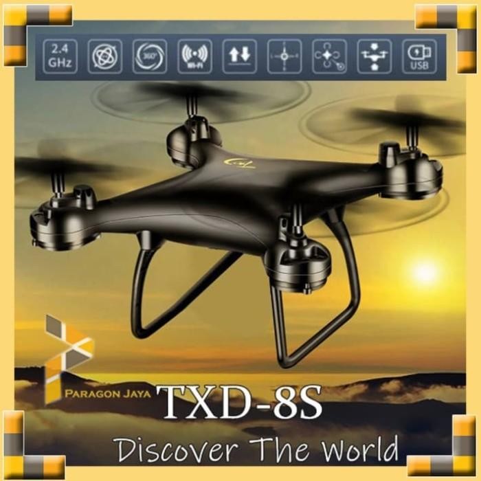 [Expret] TXD 8s Drone Camera kamera Wifi tenxind Txd-8s T8s Fpv HD Quadcopter