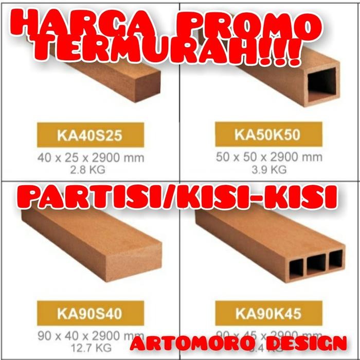 KISI-KISI WPC / PARTISI KAYU ASRI