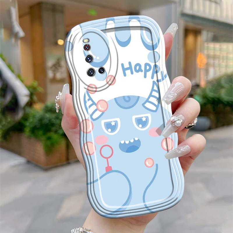 Casing Hp Untuk VIVO V19 V19 Neo V17 V17 Pro Case Casing Softcase pelindung silikon Kesing gelombang
