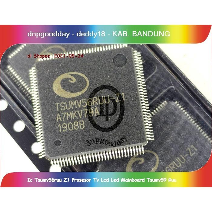 (Expert) Ic Tsumv56ruu Z1 Prosesor Tv Lcd Led Mainboard Tsumv56 Ruu