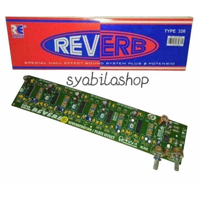 (Expert) KIT ECHO REVERB 2 POTENSIO EFEK VOCAL MIXER AUDIO