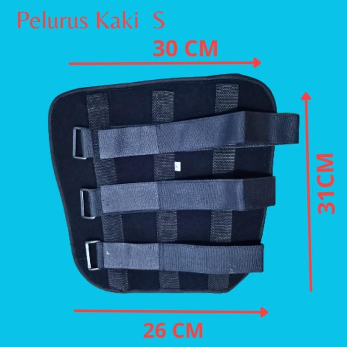 PELURUS KAKI BENGKOK, PENAHAN KAKI PATAH-CIDERA, BIDAI BETIS