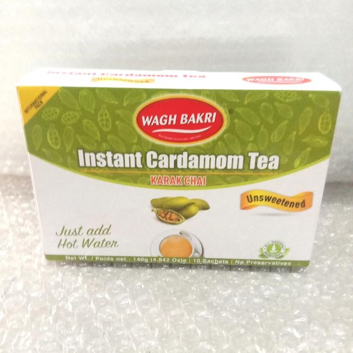 

wagh bakri tea unsweetened cardamom tea karak chai/bubuk teh isi 10s