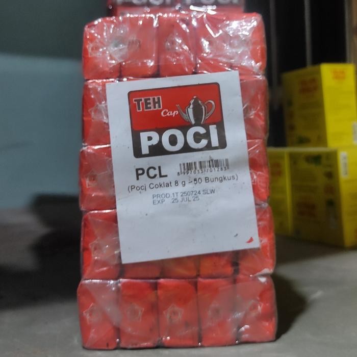 

Teh Poci Bubuk Coklat 8 gram 1 Pack isi 50 pcs