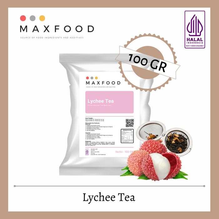 

100 GR LYCHEE TEA / BUBUK TEH RASA LECI