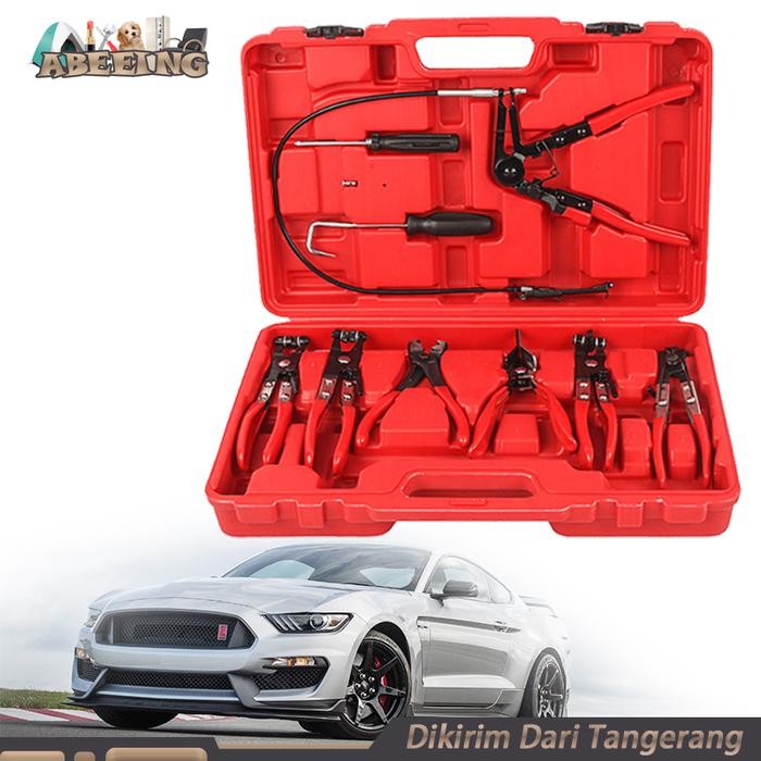 ISI 9 TANG PEMBUKA KLEM TANG PEMBUKA KLEM SELANG FUEL WATER HOSE SET