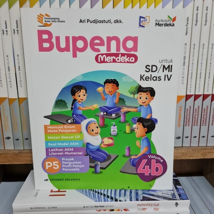 

Ready- Bupena Merdeka 4A 4B 4C 4D Kelas 4 Sd / Mi Kurikulum Merdeka Erlangga