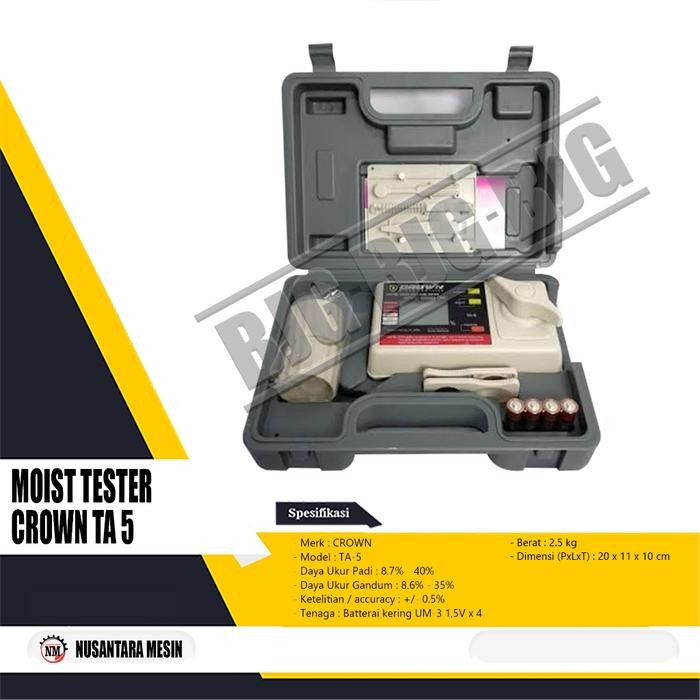 ALAT TES KADAR AIR PADI - GANDUM CROWN TA 5