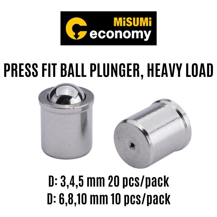 PRESS FIT BALL PLUNGER HEAVY LOAD