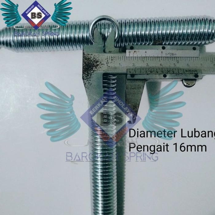 PER SPRING MESIN PRES SABLON 15CM