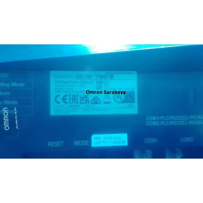 HMI OMRON NB7W-TW01B