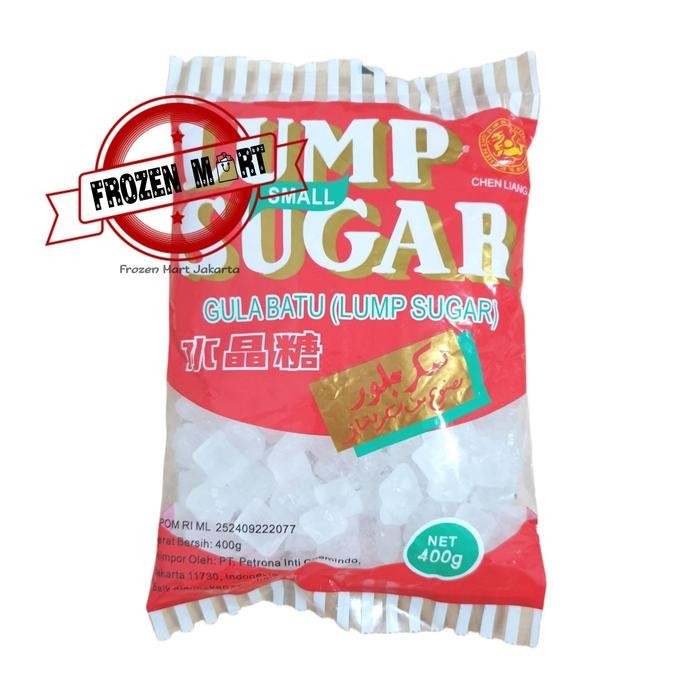 

CHEN LIANG JI Lump Sugar / Gula Batu Kristal / Rock Sugar 400 Gr New