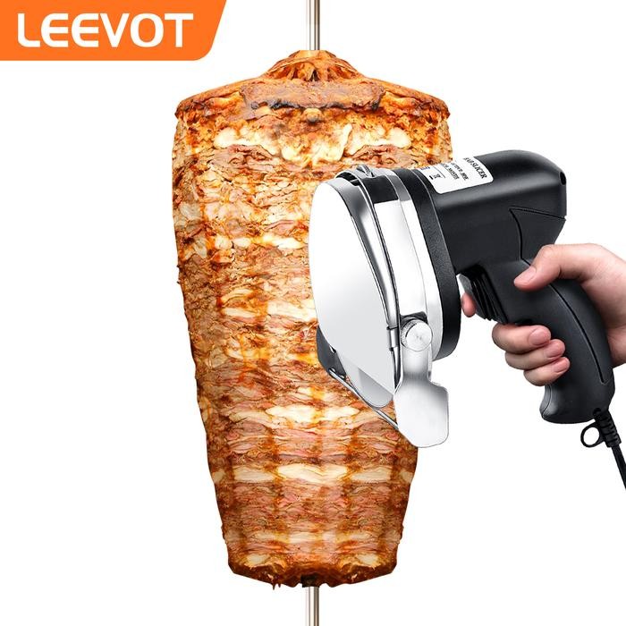 Alat Pemotong Daging Kebab Pisau Slicer Kebab Listrik Electric Kebab Slicer Leevot KS100E
