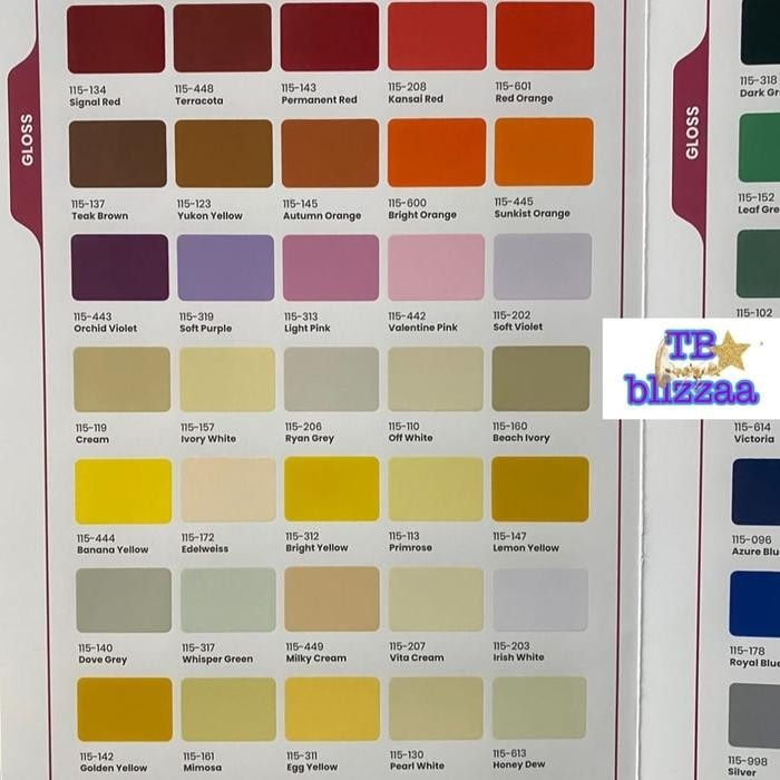 Ftalit 20Kg Ftalit 20 Kg Pail Super White 731 Warna Gloss Warna Doff Warna Semi Gloss 20Kg Pail