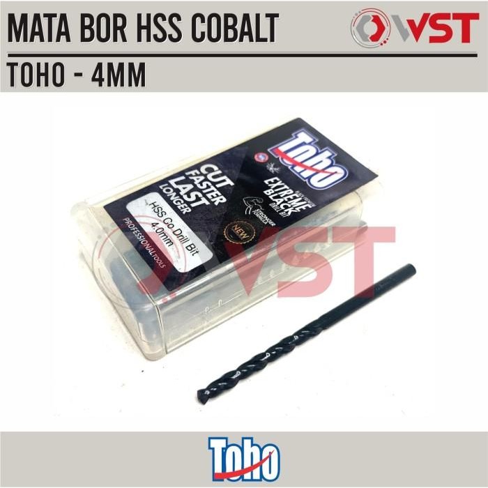 [Expert] TOHO Mata Bor Stainless 4mm / Mata Bor Besi / Mata Bor HSS COBALT