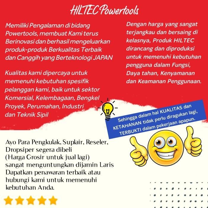 [Expert] mesin buka baut mobil cordless Impact wrench baterai 48vf hiltec