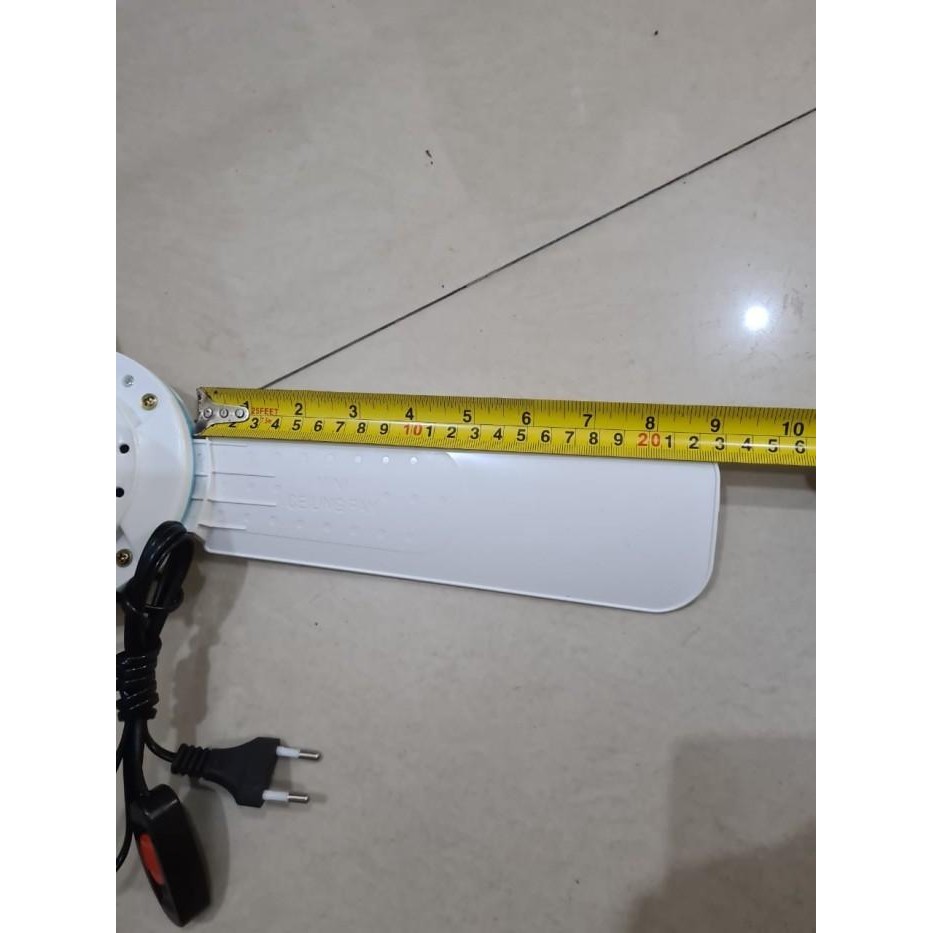 [Expert] Kipas Angin Gantung Niga 20 Watt 3 Baling helifan