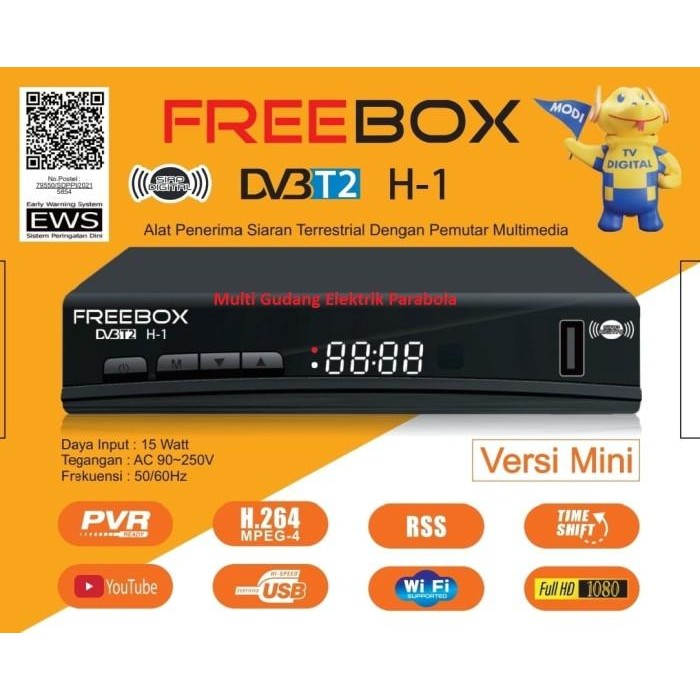 [Expert] Set Top Box DVB T2 H1 Freebox Evinix Meecast