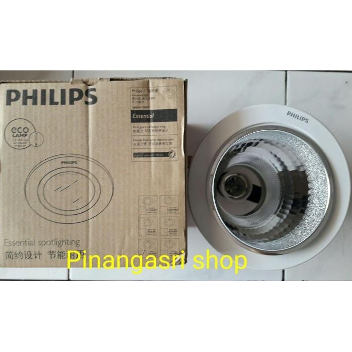 [Expert] Downlight Philips 4" 4inch White 4" PUTIH 66664 Recessed Light