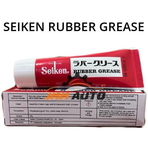 Pelumas Karet Rubber Grease 30gram SEIKEN / Pelumas Karet Rem SEIKEN 30gr Kode 1424