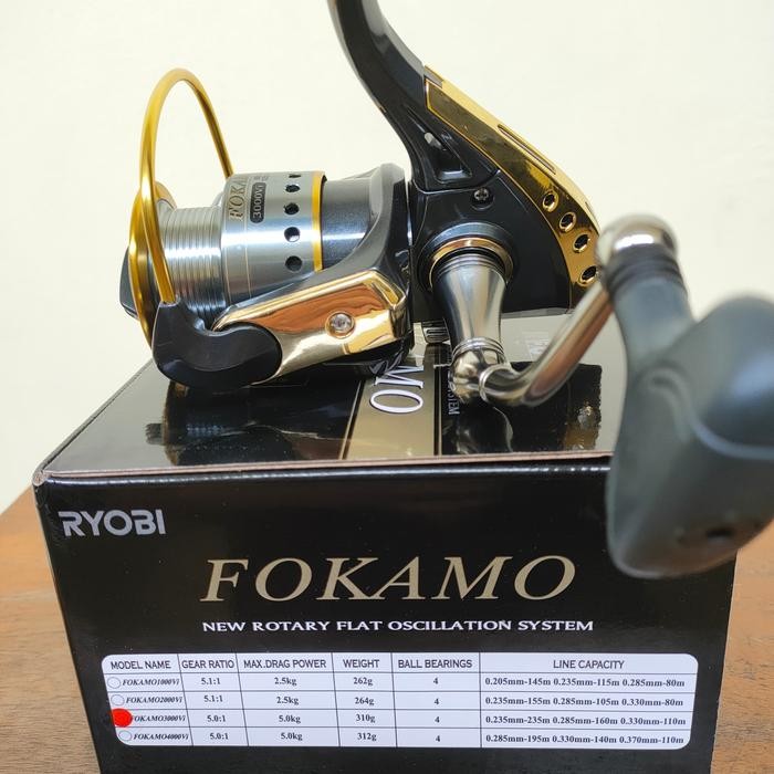 Reel Ryobi Fokamo 3000 Vi #Gratisongkir