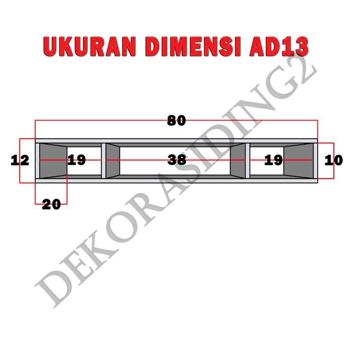 Rak Ambalan Dinding Minimalis / Rak Tv Gantung Ambalan Tv Gantung Ad13