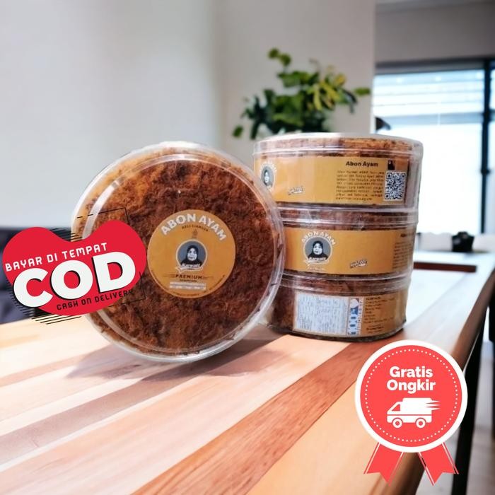 

abon ayam karwati cianjur kemasan toples