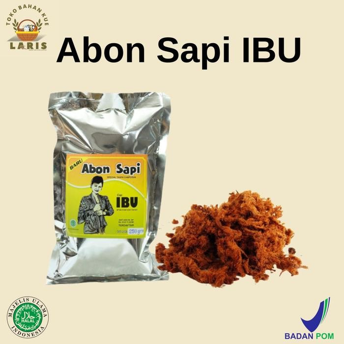 

Abon Sapi Cap Ibu Salatiga (Tersedia Kemasan Repack)