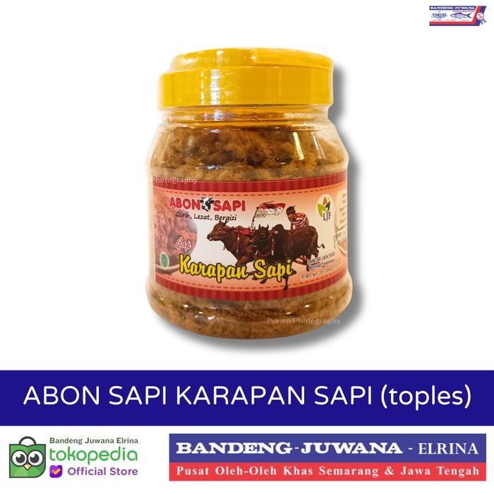 

ABON SAPI KARAPAN SAPI (toples)