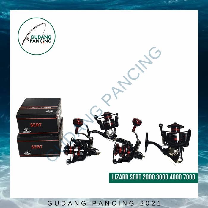 Reel Lizard Sert 2000 3000 4000 5000 #Gratisongkir