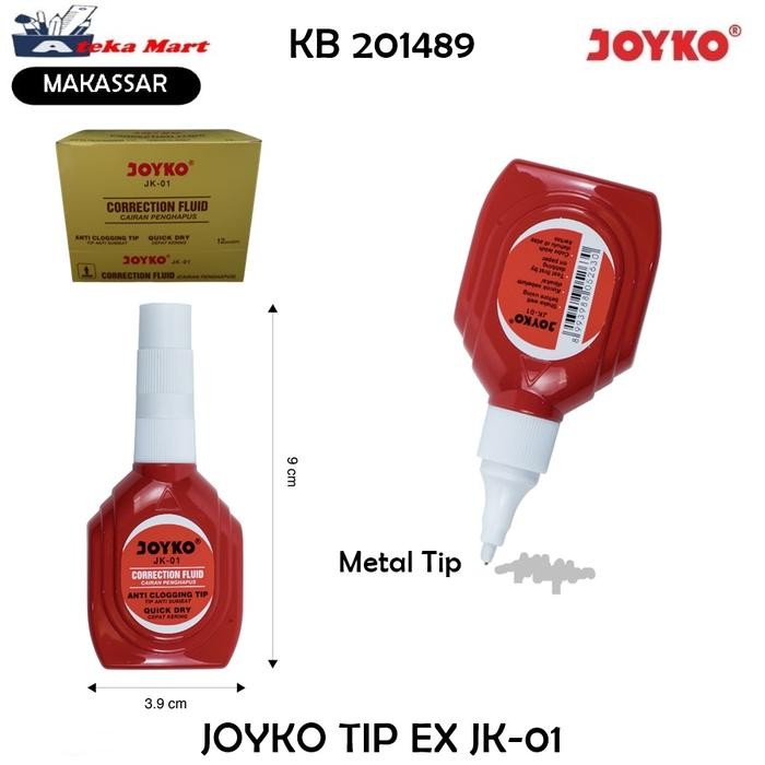 

[box/12pcs] joyko tip ex jk-01 kode 460