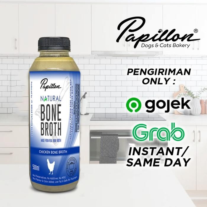 Chicken Broth - Papillon Kaldu Ayam Bone Broth