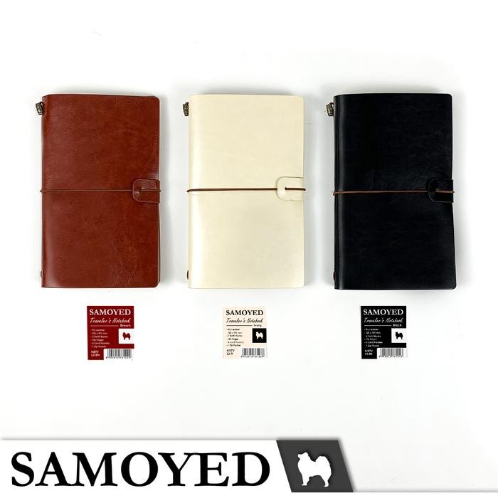 

Binder Buku Tulis / Catatan / Agenda / Jurnal / Traveler'S Notebook / Diary / Journal Samoyed