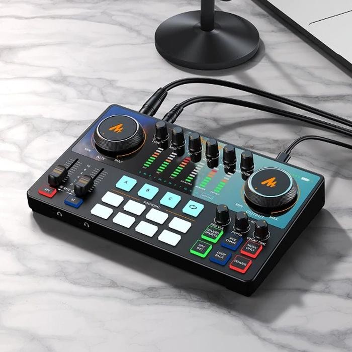 Maono E2 Maonocaster AME2 AM-E2 Soundcard Streang Podcast