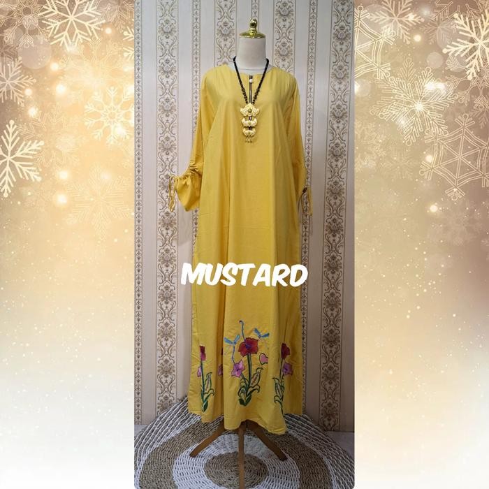 Terbatas Gas katun HQ bordir halus (adem.lembut) JUMBO