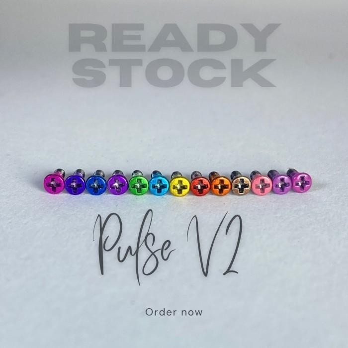 Screw Baut Pulse Aio V2 obeng plus (+) 1 set *