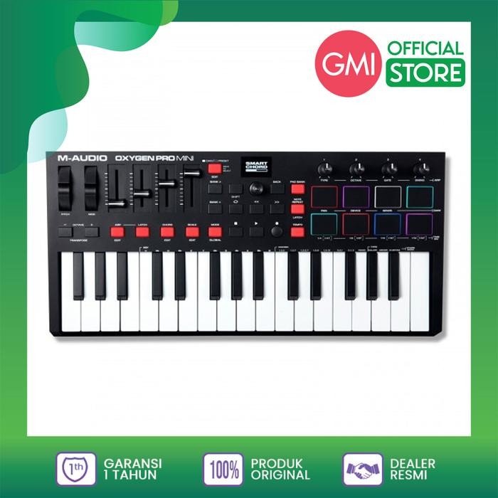 M-Audio Oxygen Pro Mini 32-Mini-Key Usb Midi Keyboard Ctrlr