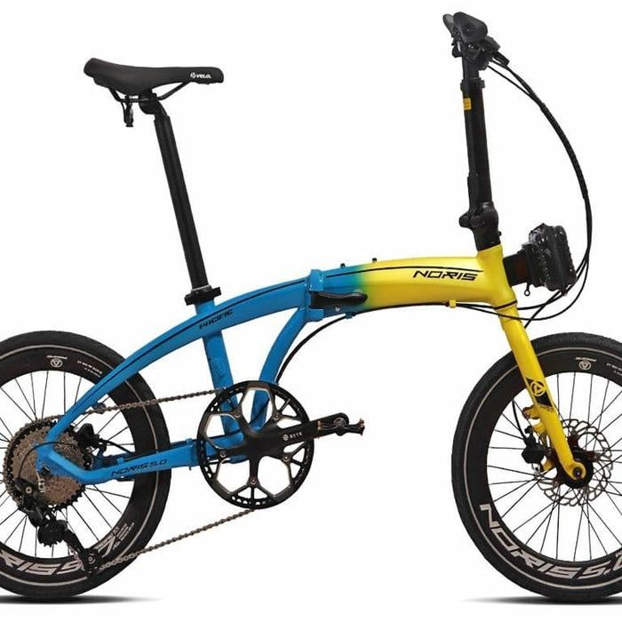 Sepeda Lipat Pacific Noris 5.0 Shimano Deore Gratis Ongkir