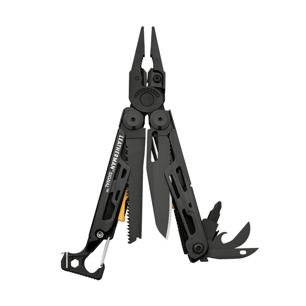 Leatherman Signal Alat Saku 832626 - Hitam/Silver-10555785