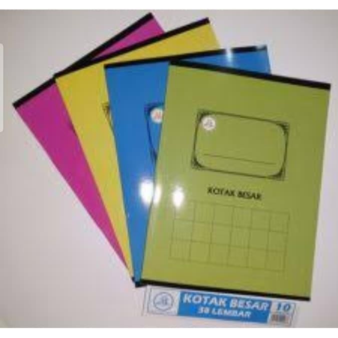 

Jurnal Buku Tulis Kotak Besar Aa Isi 38 Lembar 1 Pak Isi 10 Buku