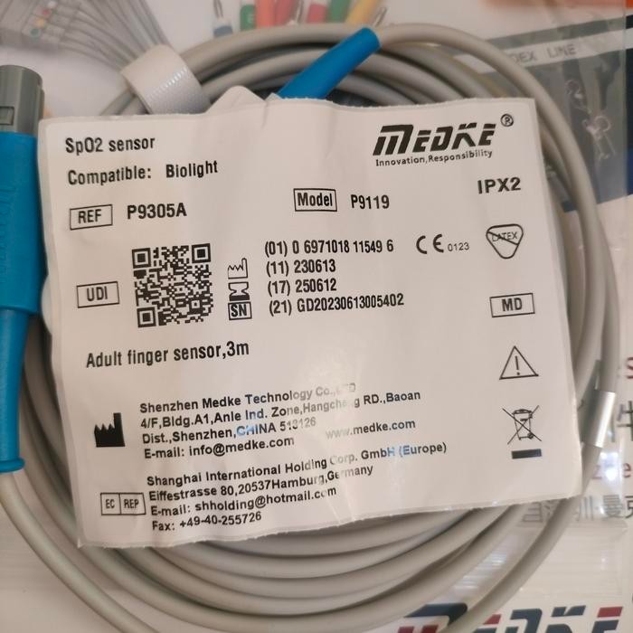 KABEL SPO2 SENSOR BIOLIGHT