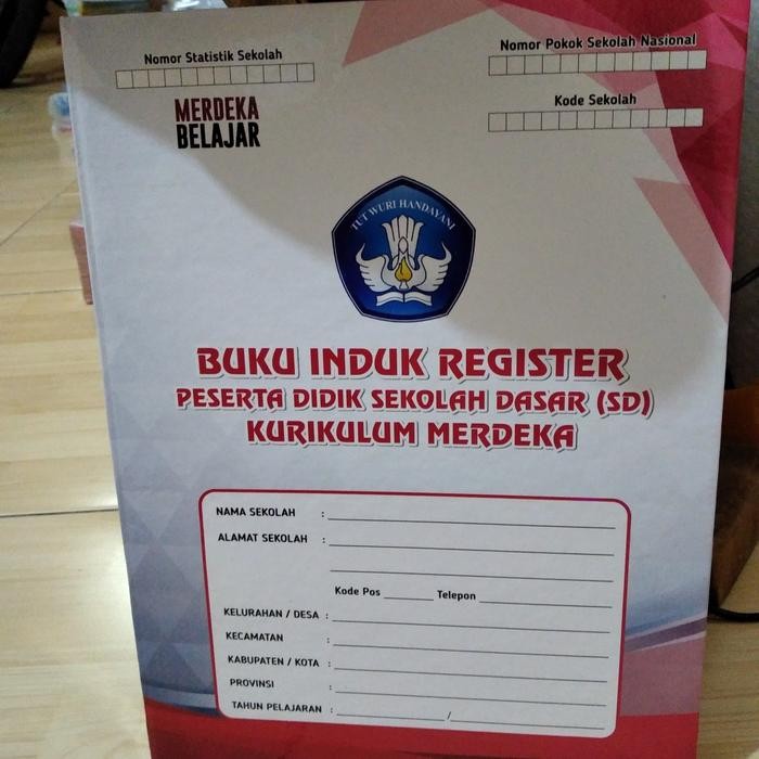 

Ready Buku Induk Register Peserta Didik SD - Kurikulum Merdeka