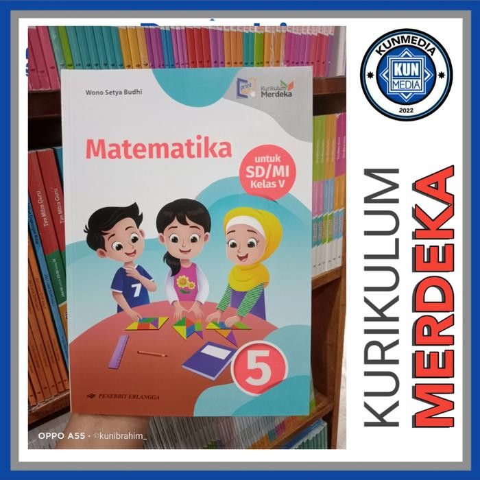 

Ready BUKU MATEMATIKA KELAS 5 SD KURIKULUM MERDEKA PENERBIT ERLANGGA
