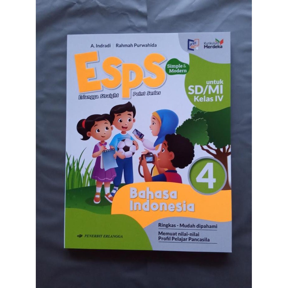 

Ready ESPS B.Indonesia K.Merdeka Erlangga SD/MI Kelas 4