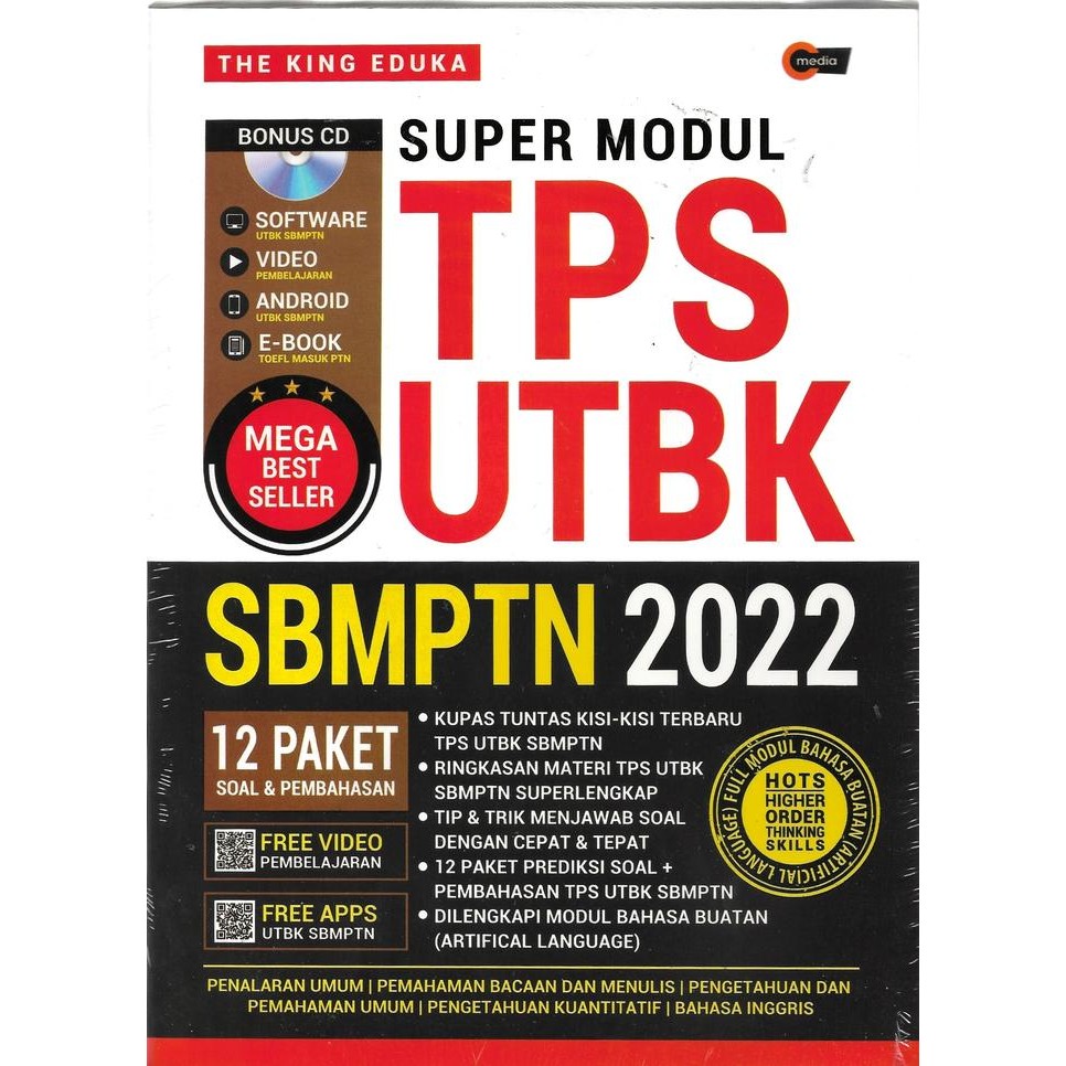 

Ready SUPER MODUL TPS UTBK SBMPTN 2022-MEDA KR -UR