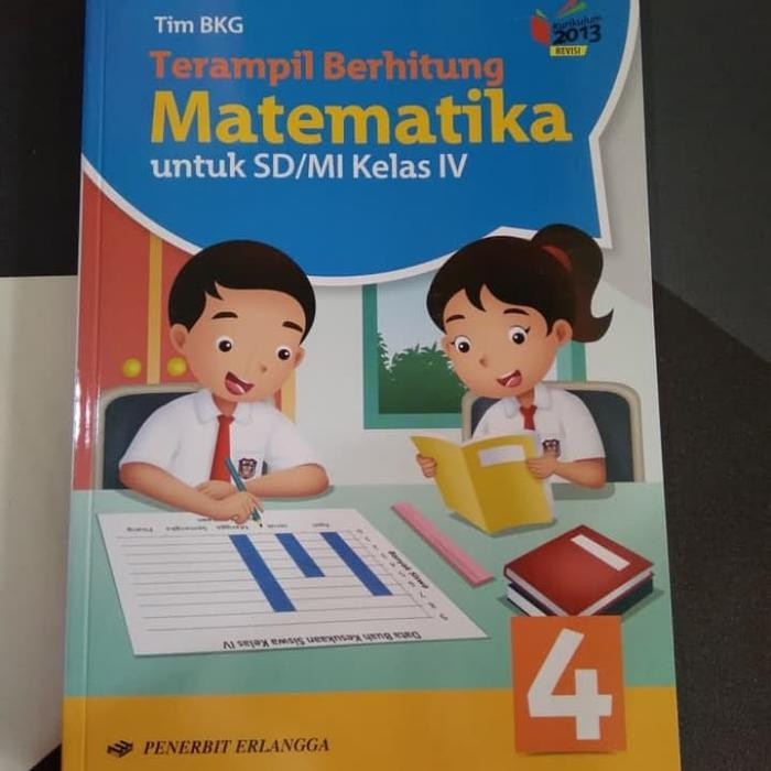 

Ready TERAMPIL BERHITUNG MATEMATIKA 4 UNTUK SD-MI KLS IV K13N ERLANGGA
