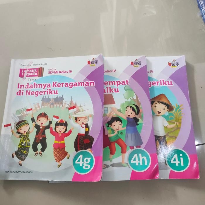 Ready tematik terpadu bkelas 4 sd seri g ,h, i.k13n Erlangga