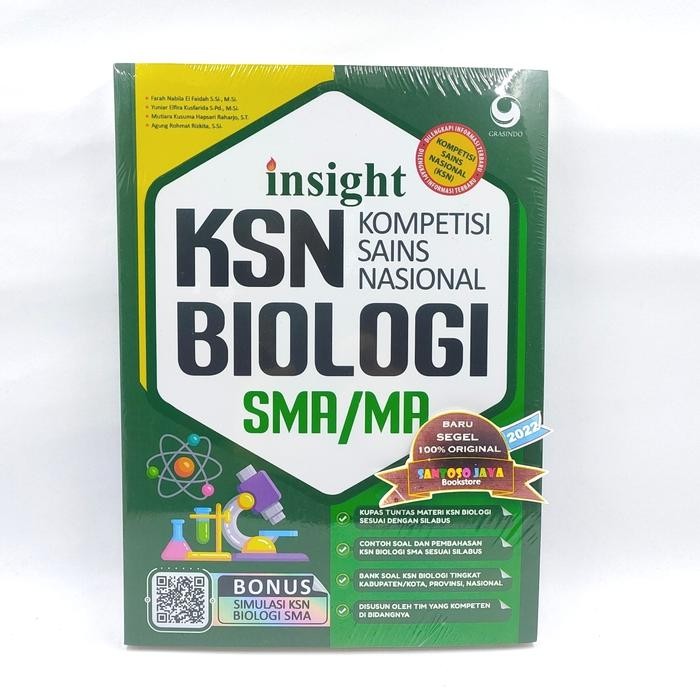 

Ready Buku Insight KSN - Kompetisi Sains Nasional - BIOLOGI SMA/MA